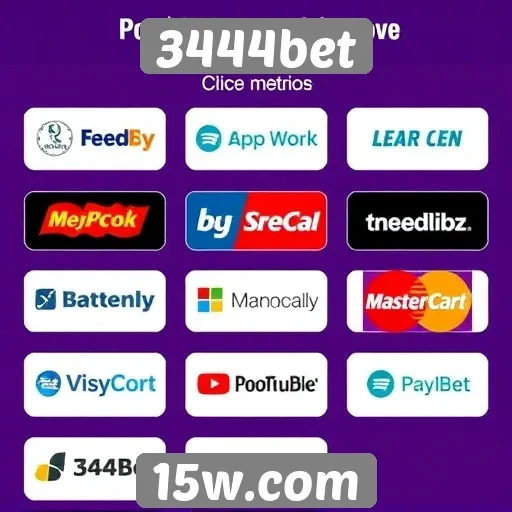 Métodos de pagamento aceitos na 3444bet